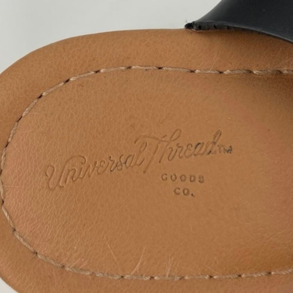 Universal Thread Alba Black Woven Memory Foam Wed… - image 6